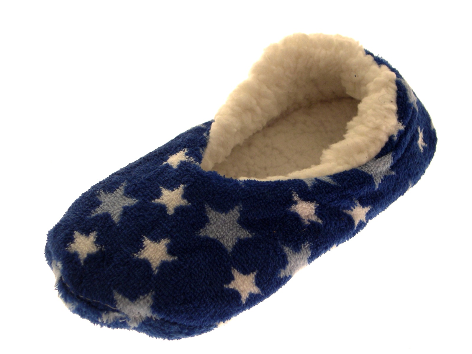 Womens Sequin Sherpa Fur Lined Slipper Socks Ladies Slippers Booties